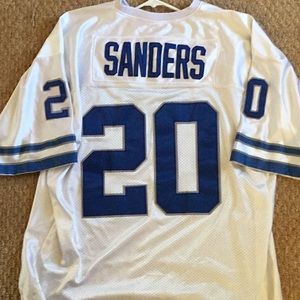 BARRY SANDERS Detroit Lions football jersey